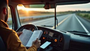 Tableau de la R.S.E. transport : gérer temps de conduite et repos