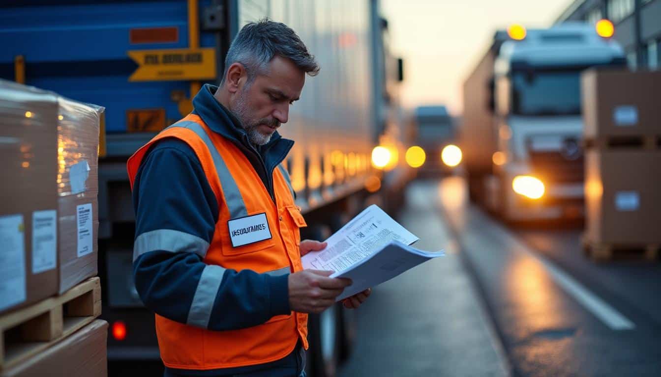 Illustration: Pourquoi l’assurance responsabilité civile professionnelle est indispensable au transport de marchandises
