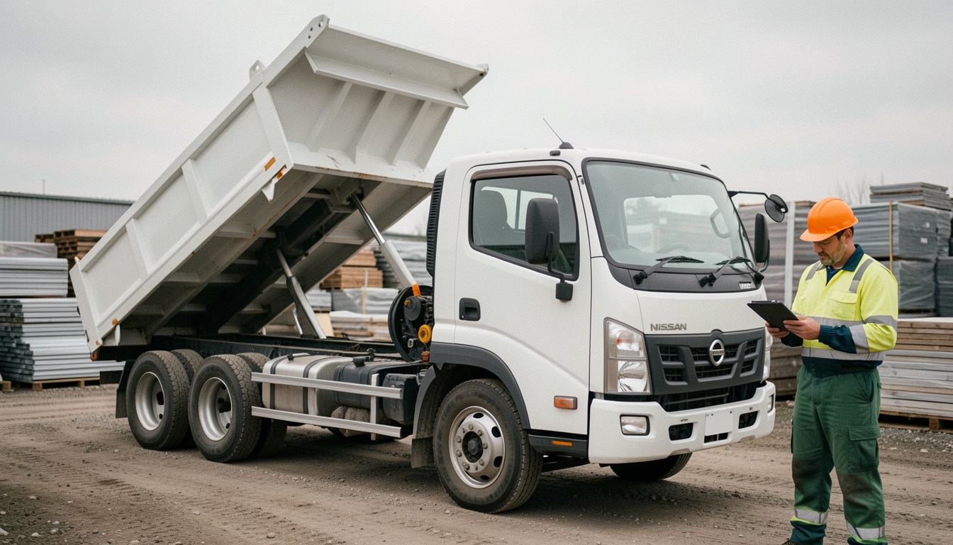 Camion-benne Nissan : comment choisir le bon modèle