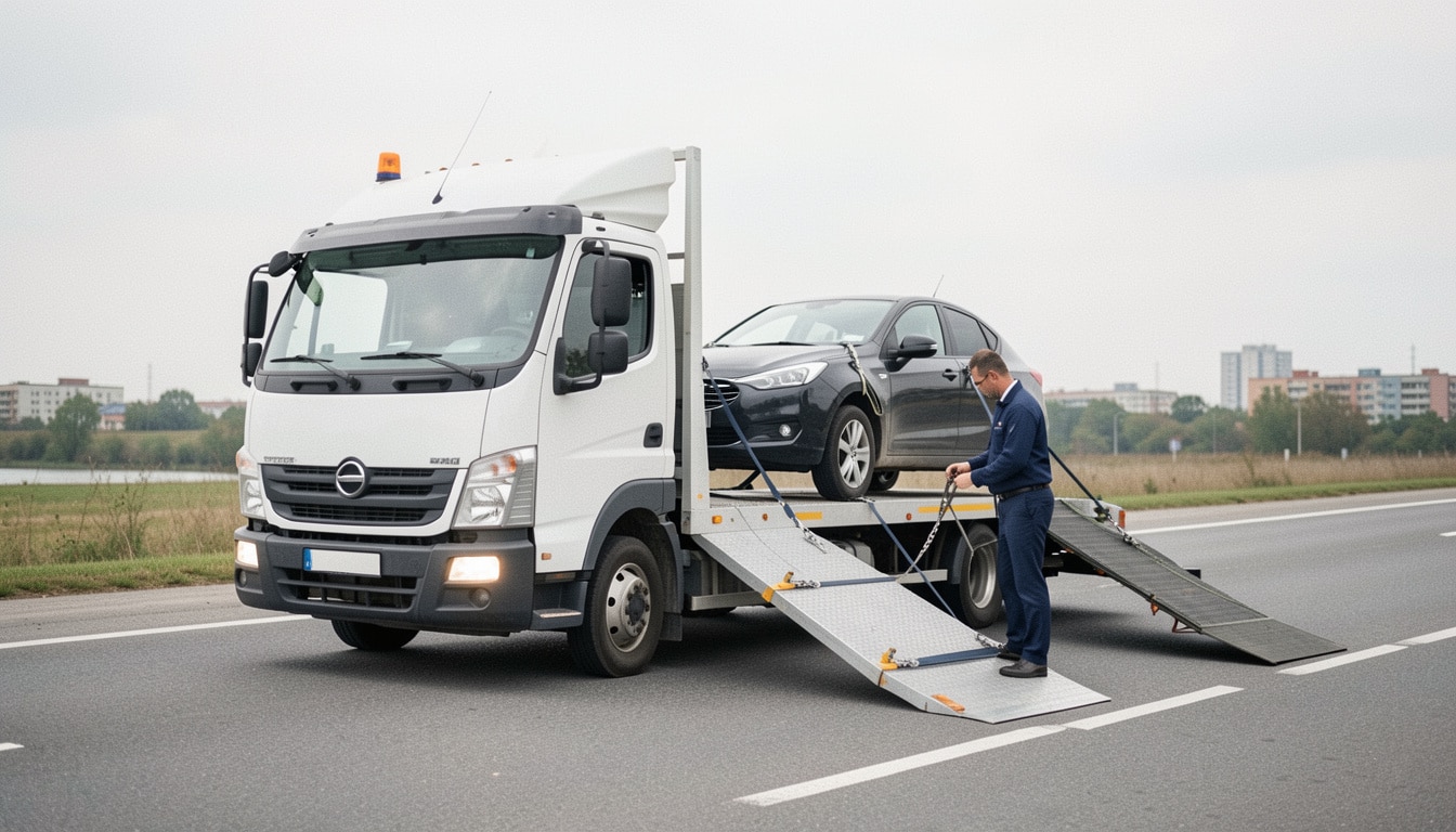 Camion plateau : transporter un véhicule sans stress