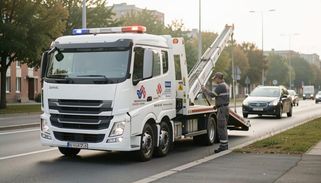 Camion de remorquage : modèles, permis, prix