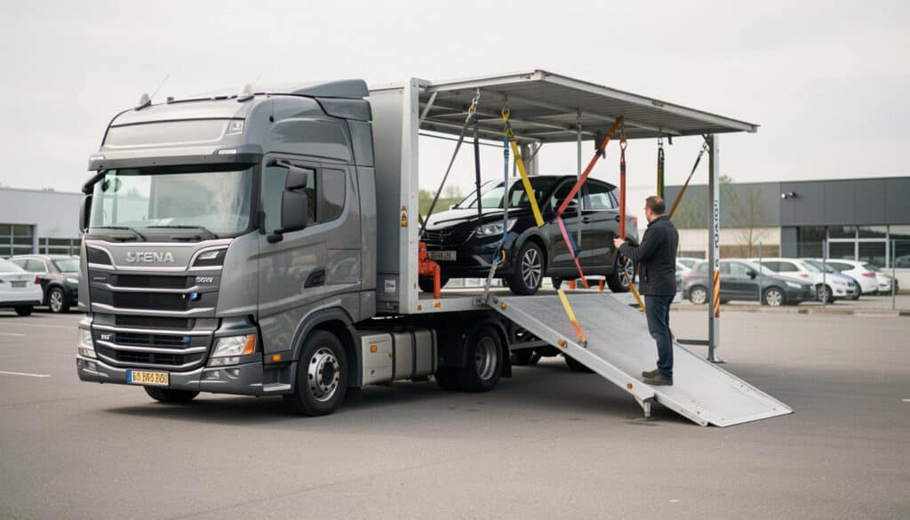 Location de camion porte-voiture : bien choisir